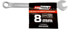 Greatstore Awtools Crv otevřený klíč Din3113 Velikost: 8 (mm)