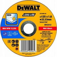 DeWalt Kovový kotouč 125X1.6Mm