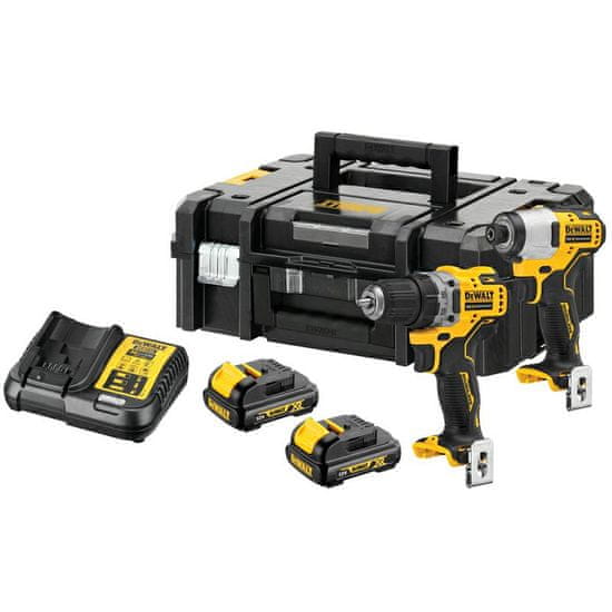 DeWalt DEWALT COMBO SET 12,0V DCK2110C2T (DCD701 + DCF80