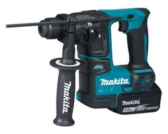 Makita Vrtací kladivo MAKITA SDS-PLUS 18V 1,2J BLDC 2x5,0A