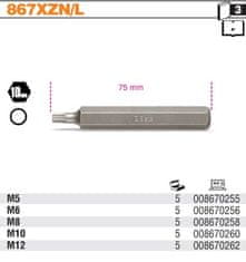 Beta Šroubovací bit Profil Xzn / Drážka Dlouhá M8 X 75Mm 10Mm