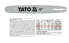 YATO YATO PROWADNICA 38cm/64/325"/1,3