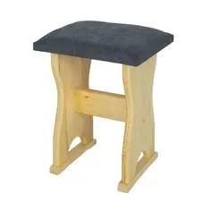 eoshop Čalouněná stolička NR115, v45, borovice (Potah: T16, Barva dřeva: Surová (bez moření))