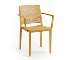 Rojaplast Křeslo GRID ARMCHAIR - hořčicově žlutá