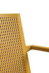 Rojaplast Křeslo GRID ARMCHAIR - hořčicově žlutá