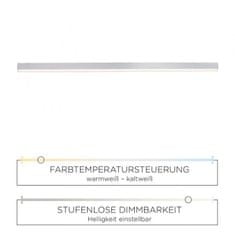 PAUL NEUHAUS PAUL NEUHAUS PURE-LINES, LED stropní svítidlo, CCT, lineární design, bílé 2700-5000K