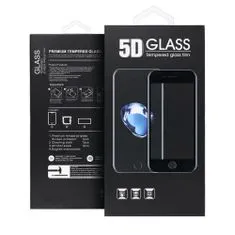MobilMajak Tvrzené / ochranné sklo Apple iPhone 14 Pro Max černé - 5D Full Glue (Matné)