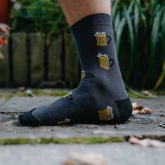 WiTSocks Veselé Ponožky Pivo 4, 39-42