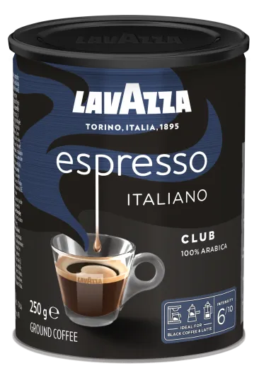 Lavazza Club mletá 250g plechovka