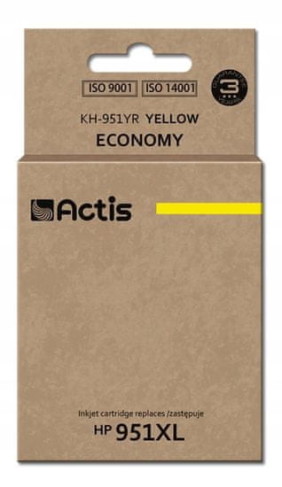 Actis Inkoust KH-951YR, alternativa HP 951XL, 25ml žlutý