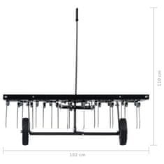 Greatstore Vertikutátor pro zahradní traktor 100 cm