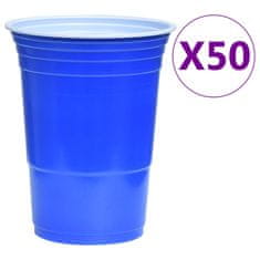 Vidaxl Sada na beer pong 0,5 l plast