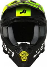 JUST 1 HELMETS Moto přilba JUST1 J22C ADRENALINE carbon fluo žlutá XS