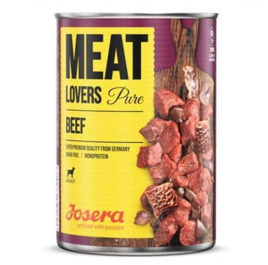 Josera Meat Lovers Pure Beef 800 g konzerva pro dospělé psy