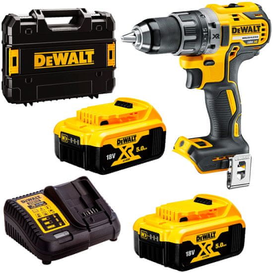 DeWalt Šroubovák 18V 70Nm 2x5Ah 2-rychlostní DCD791P2