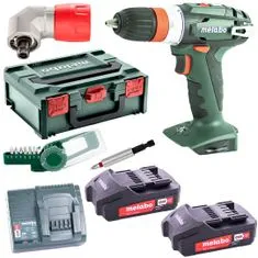 Metabo Šroubovák 18V 48Nm 2x2Ah BS 18 Quick Set