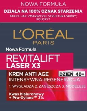 Loreal Professionnel  revitalift laser x3 krém anti-age pro 40+