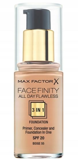 Max Factor  face finity 3-in-1 foundation 55 béžová