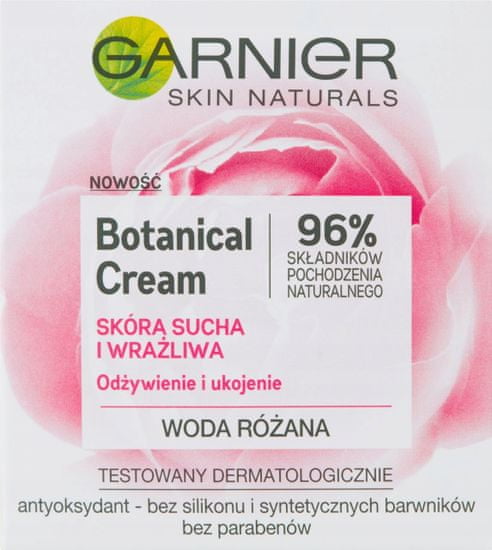 Garnier  krém na obličej 50 ml botanical