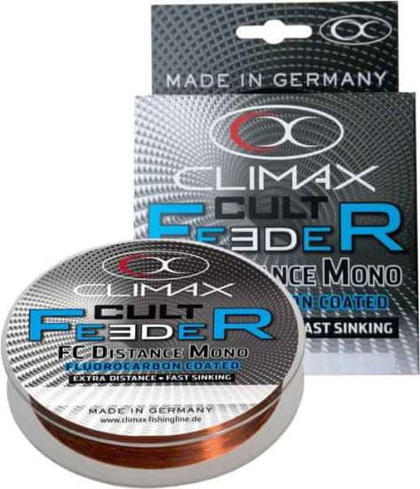 Climax Silon CLIMAX CULT Feeder Distance Mono hnědý 200m 0,20mm / 4,0kg