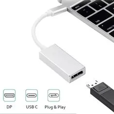 Northix Adaptér USB-C na Displayport 