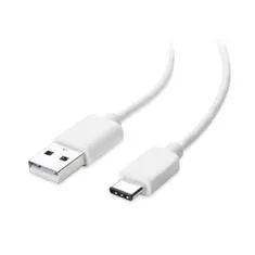 Northix Kabel USB na USB-C – 1,5 m – bílý 