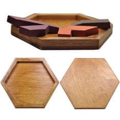 Northix Geometrické puzzle 