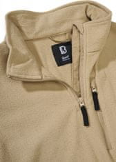 BRANDIT mikina Fleece Troyer Camel Velikost: XXL