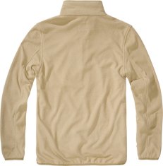 BRANDIT mikina Fleece Troyer Camel Velikost: XXL