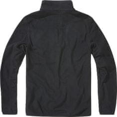 BRANDIT mikina Fleece Troyer Černá Velikost: 3XL