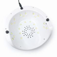 Northix LED / UV lampa na nehty F5 - bílá 