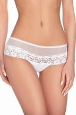 Ewana Dámská tanga 019 white + Ponožky Gatta Calzino Strech, bílá, XL