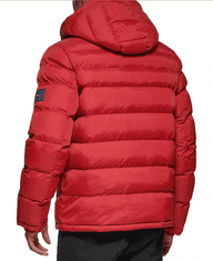 Tommy Hilfiger Prošívaná zimní pánská bunda Puffer červená L