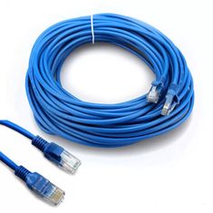 Northix 200 cm Cat5e 1000 Mbps Ethernet / síťový kabel – modrý 