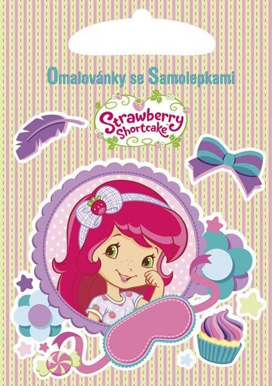 Akim Strawberry - Omalovánky A5 se samolepkami