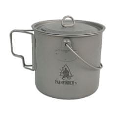 PATHFINDER titanový hrnec BUSH POT s pokličkou 1100 ml