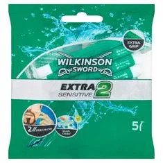 Wilkinson Sword Wilkinson Sword Extra Sensitive Pánské jednorázové žiletky se 2 břity v balení 5 ks