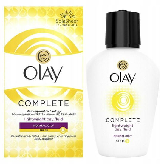 Olay  complete care day uv fluid 100 ml normální krém