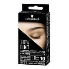 Schwarzkopf obočí tint syoss 1-1 černá