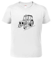 Hobbytriko Tričko s traktorem - Český traktor Barva: Apple Green (92), Velikost: XL, Střih: pánský
