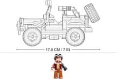 InnoVibe Sluban Model Bricks M38-B0816 Off Road Červený 4x4