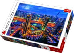 InnoVibe Panoramatické puzzle Světla v Dubaji 2000 ks