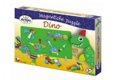 InnoVibe Magnetické puzzle - Dinosauři 44 ks