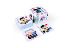 InnoVibe Pexeso Povolání voděodolné 64 karet v plechové krabičce 6x6x4cm