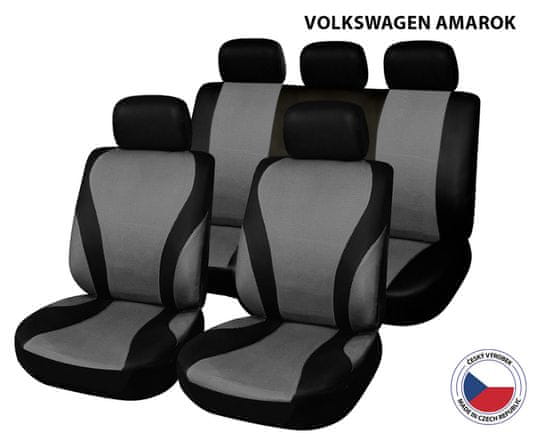 Cappa Autopotahy Perfetto VG Volkswagen Amarok černá/šedá