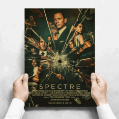 Tie Ler  Plakát James Bond Agent 007, Daniel Craig, Spectre č.179, 29.7 x 42 cm 