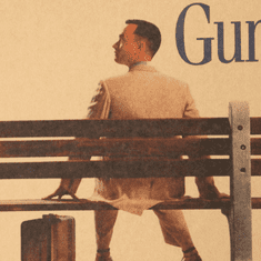 Tie Ler  Plakát Forrest Gump, Tom Hanks, č.097, 50.5 x 35 cm 
