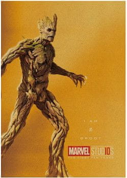 Tie Ler  Plakát Marvel Avengers 4 Endgame, Groot č.147, 51.5 x 36 cm