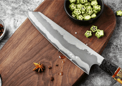 Xituo  Kuchyňský Kiritsuke nůž Gyuto 8" XITUO 7 vrstev kompozitní oceli 