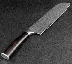 Xituo  Kuchyňský Santoku nůž 7" XITUO SAGA ocel 7CR17 440C 